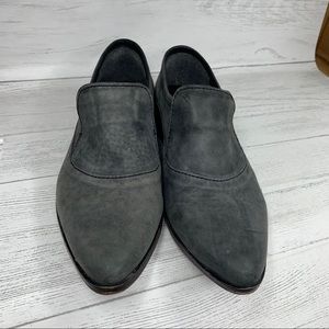 Free people women leather loafer flats/38